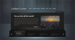 Desktop Screenshot of corduanscorner.com
