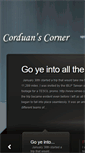Mobile Screenshot of corduanscorner.com